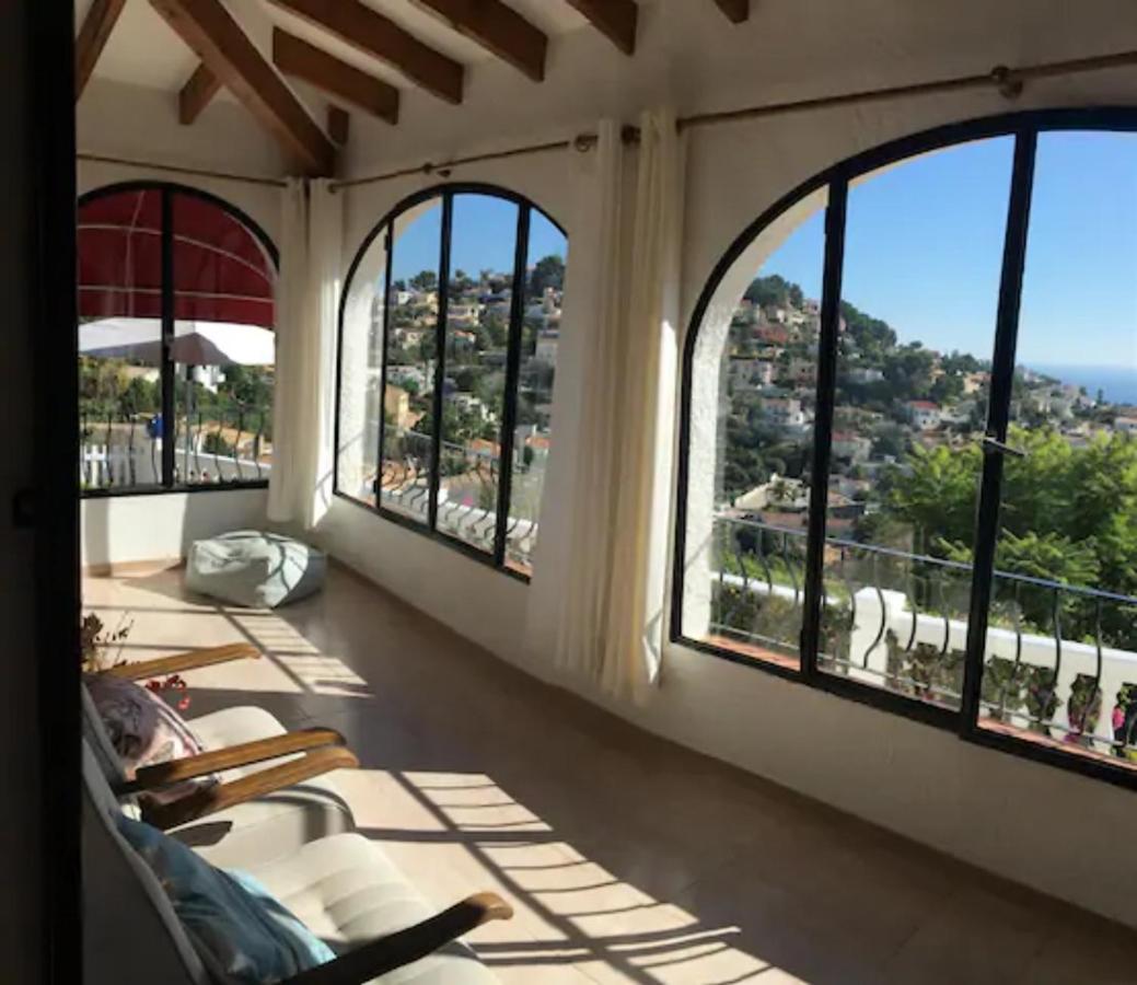 Charming Villa In Montemar With Private, Heated Pool And Sea Views بينيسا المظهر الخارجي الصورة