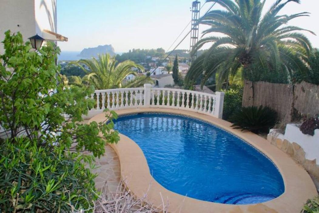 Charming Villa In Montemar With Private, Heated Pool And Sea Views بينيسا المظهر الخارجي الصورة