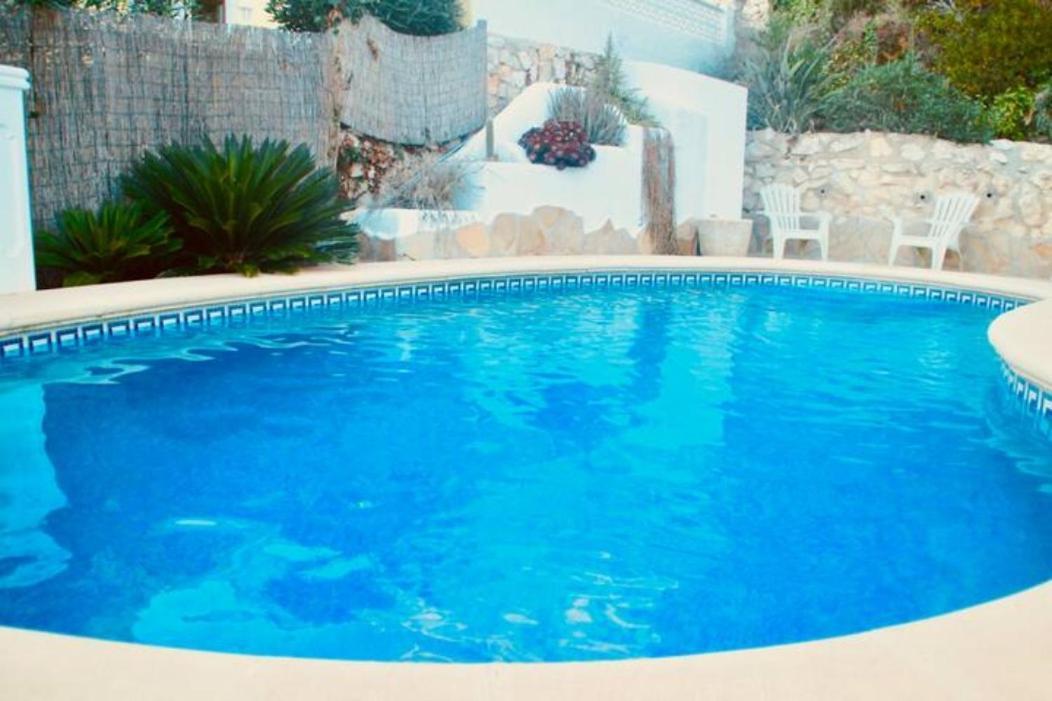 Charming Villa In Montemar With Private, Heated Pool And Sea Views بينيسا المظهر الخارجي الصورة