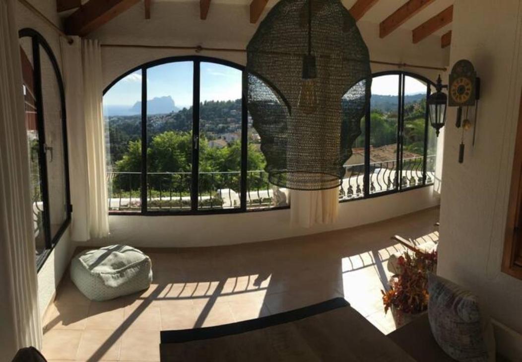 Charming Villa In Montemar With Private, Heated Pool And Sea Views بينيسا المظهر الخارجي الصورة